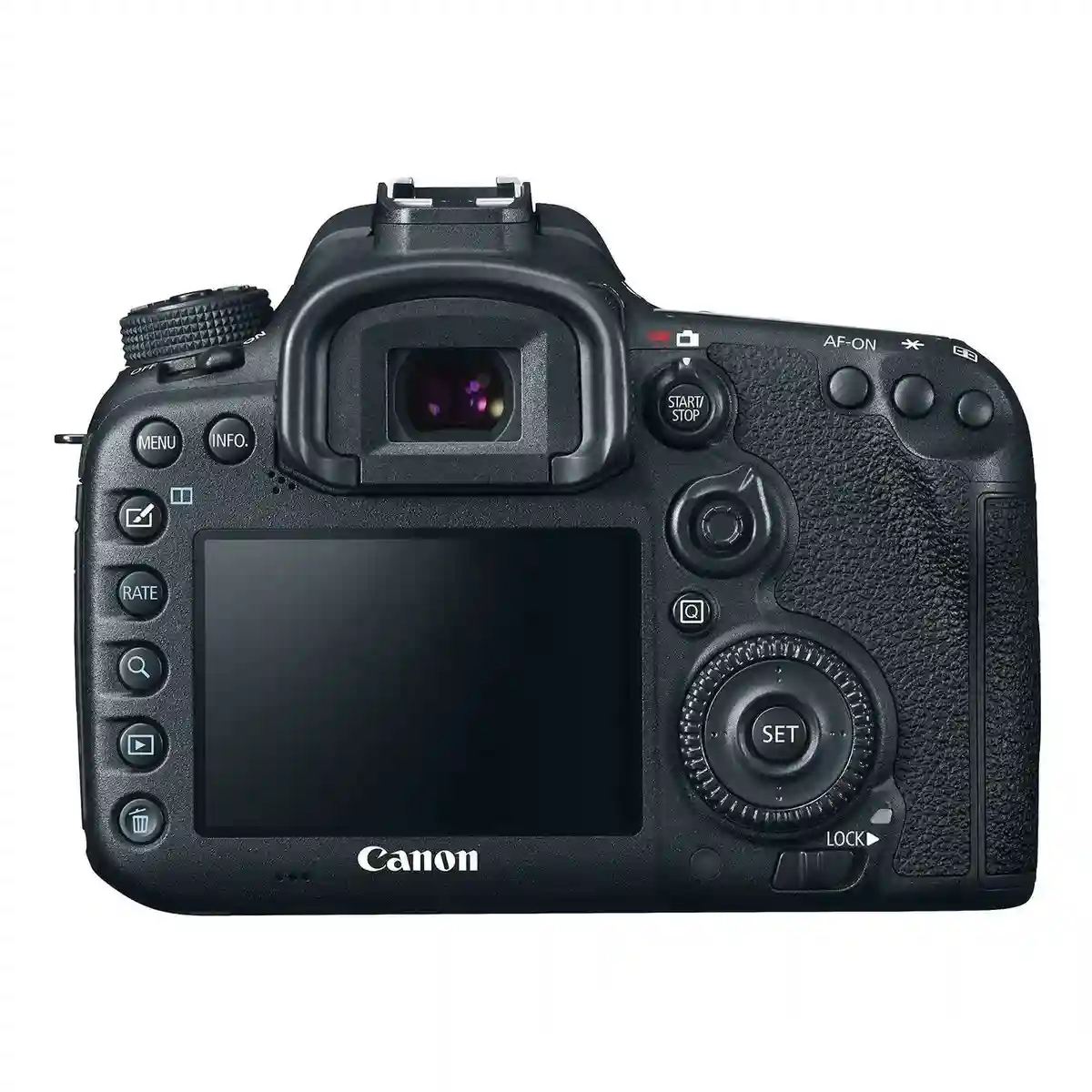 Canon EOS 7D Mark II - vista posterior
